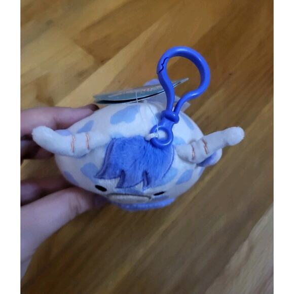 Squishmallows Conway the Cow Clip 3.5” Blue & White Mini Plush Keychain 2023 - Picture 6 of 14